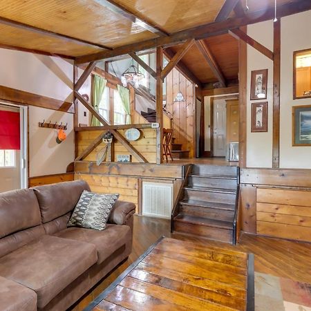 Mountaintop Ellijay Cabin With Private Hot Tub מראה חיצוני תמונה