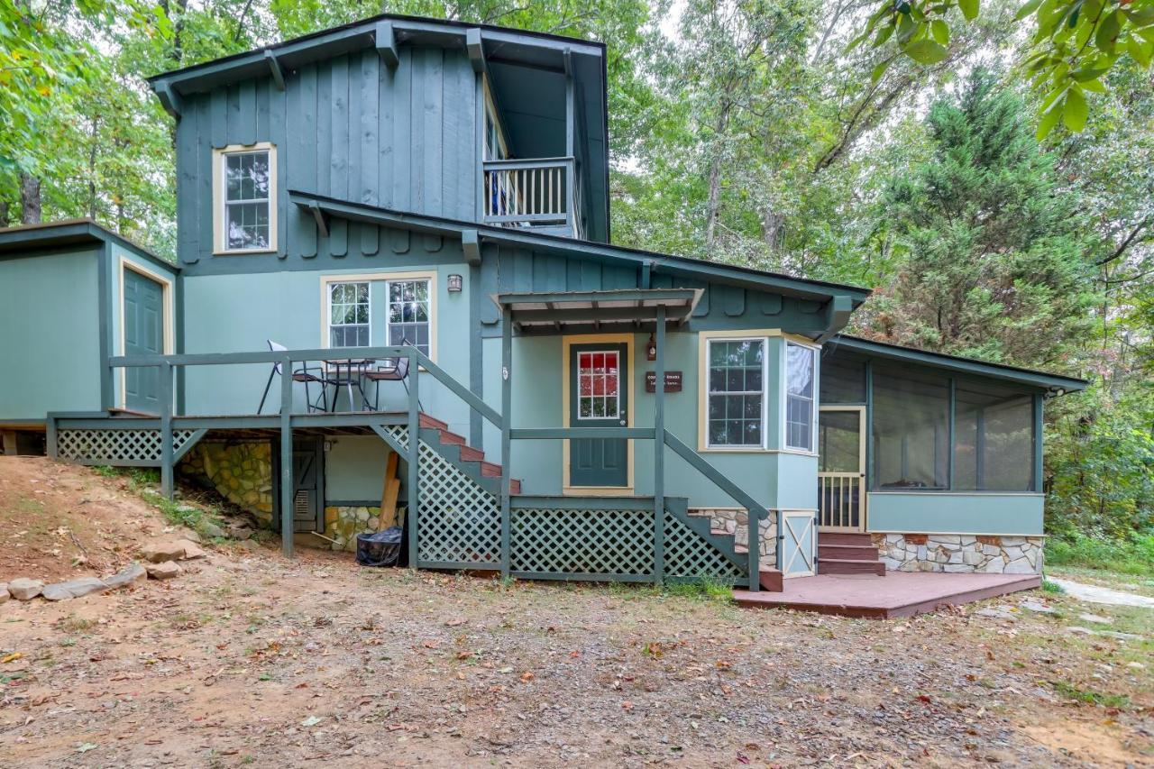 Mountaintop Ellijay Cabin With Private Hot Tub מראה חיצוני תמונה