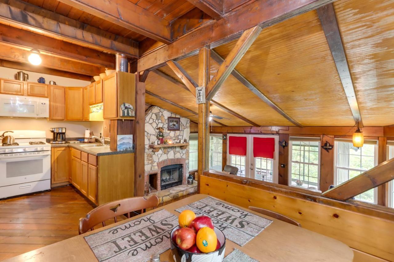 Mountaintop Ellijay Cabin With Private Hot Tub מראה חיצוני תמונה